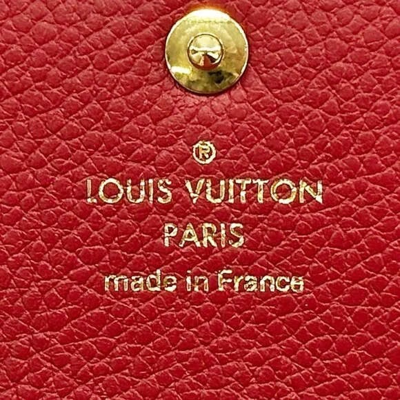 Louis Vuitton Key Case Monogram Empreinte Multicles 6 Scarlet Red Key Holder - Picture 7 of 10